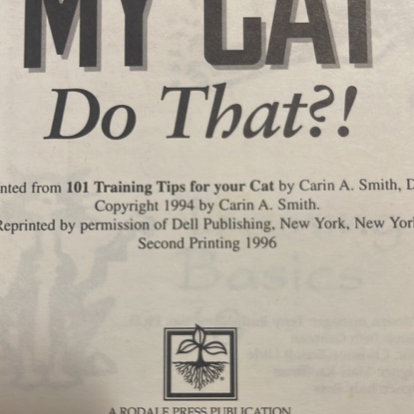 Vintage 90s Why does my cat do that?! Why does my dog do that?! Paperback book - Picture 8 of 9